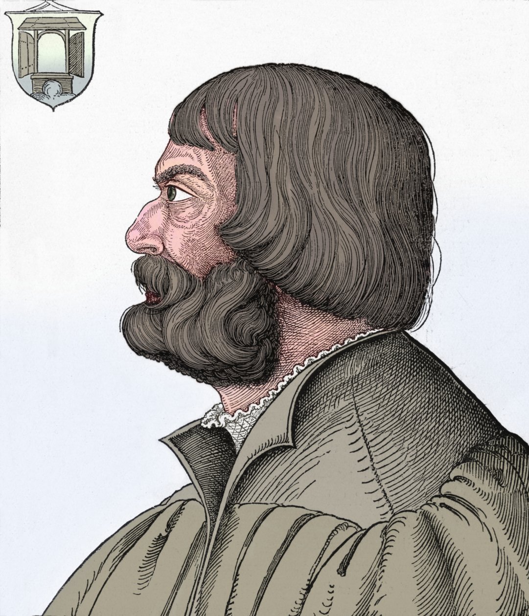 Albrecht Durerin muotokuva, 1527, 1906 tekijältä Albrecht Dürer
