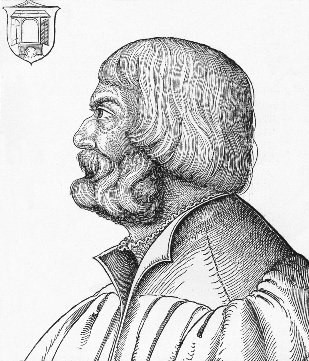 Albrecht Durerin muotokuva, 1527, 1906 tekijältä Albrecht Dürer