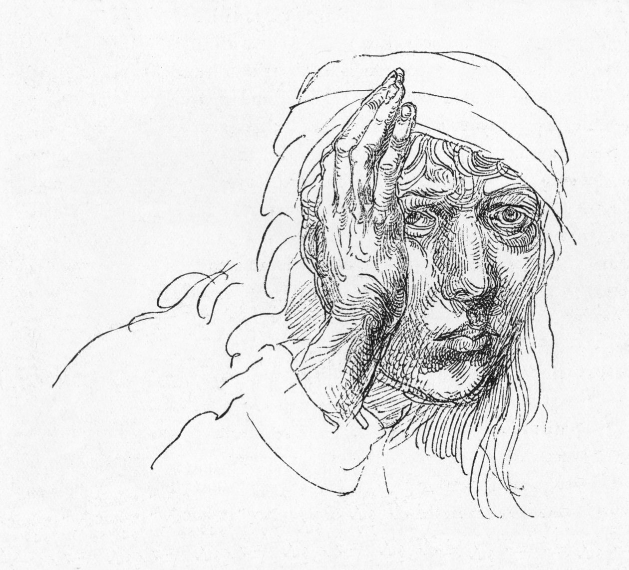 Albrecht Durerin muotokuva poikana., c1491, 1906 tekijältä Albrecht Dürer