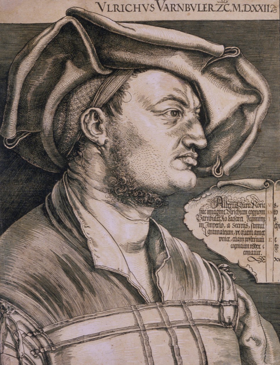 Ulrich Varnbülerin muotokuva tekijältä Albrecht Dürer