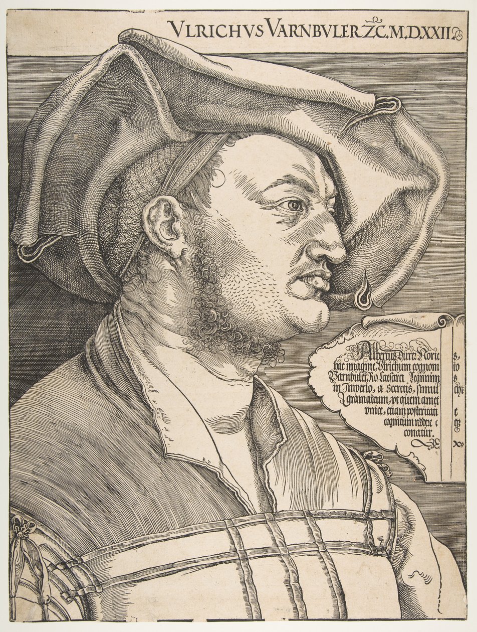 Ulrich Varnbülerin muotokuva tekijältä Albrecht Dürer