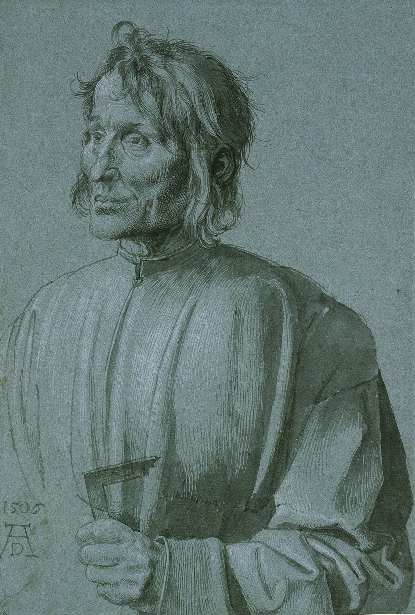 Arkkitehti Hieronymus von Augsburgin muotokuva, 1506 tekijältä Albrecht Dürer