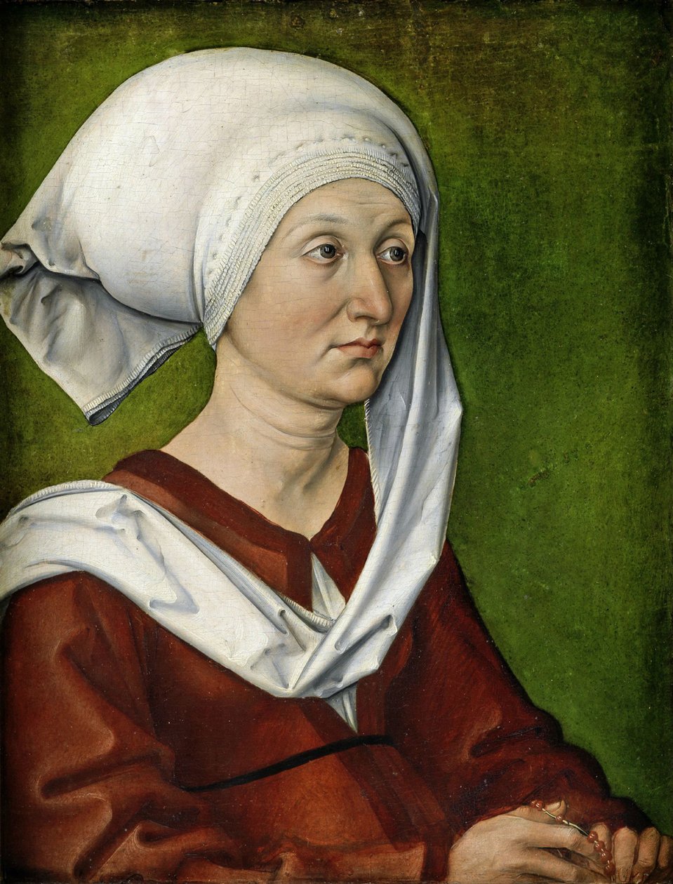 Taiteilijoiden muotokuva Äiti Barbara Dürer, os Holper tekijältä Albrecht Dürer