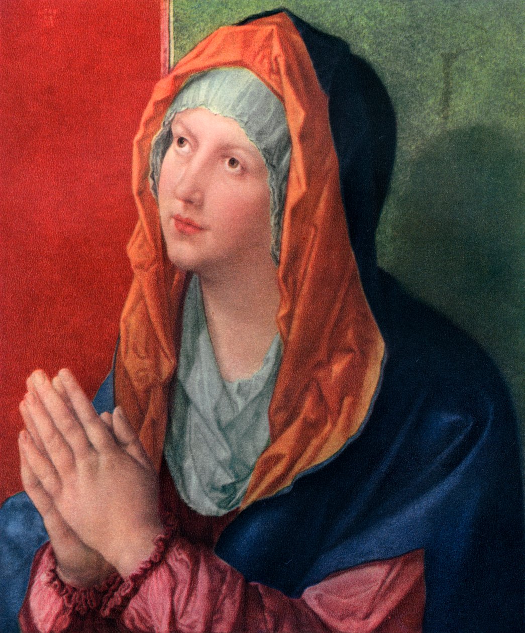 Rukoileva Maria, 1518, 1936 tekijältä Albrecht Dürer