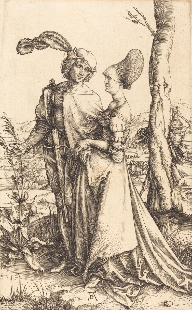 Promenade, c. 1497. tekijältä Albrecht Dürer