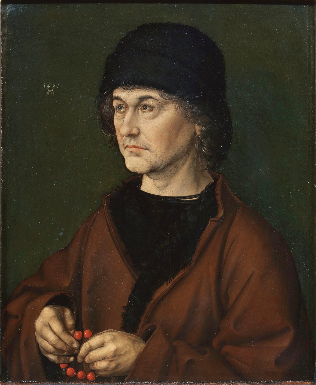 Ritratto del padre tekijältä Albrecht Dürer