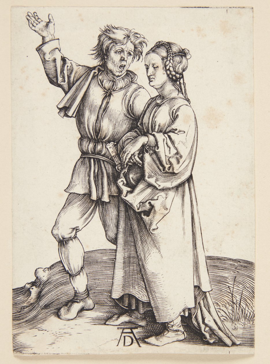 Maalaismainen pari tekijältä Albrecht Dürer