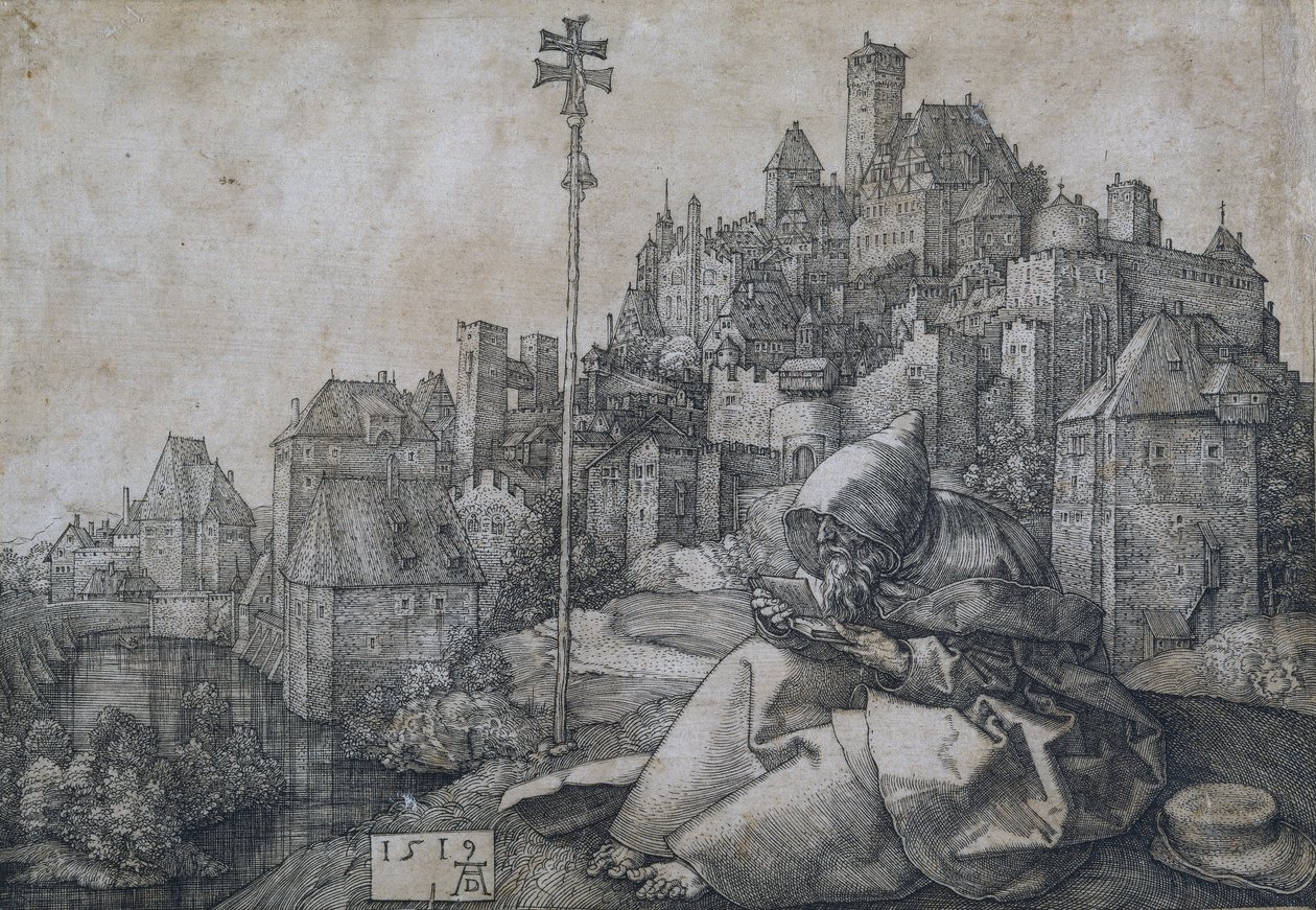 Saint Anthony tekijältä Albrecht Dürer