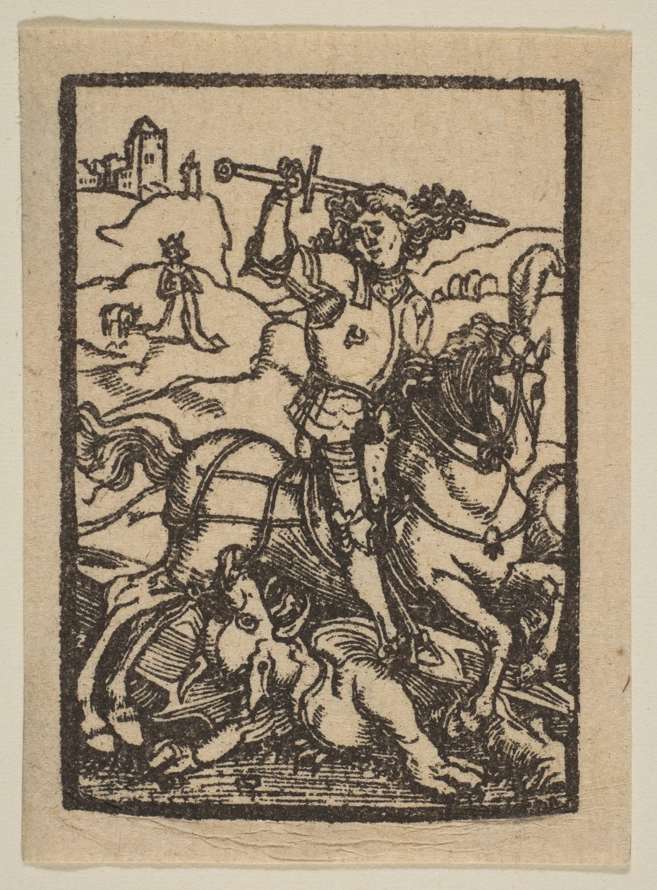 Saint George.n.d. tekijältä Albrecht Dürer