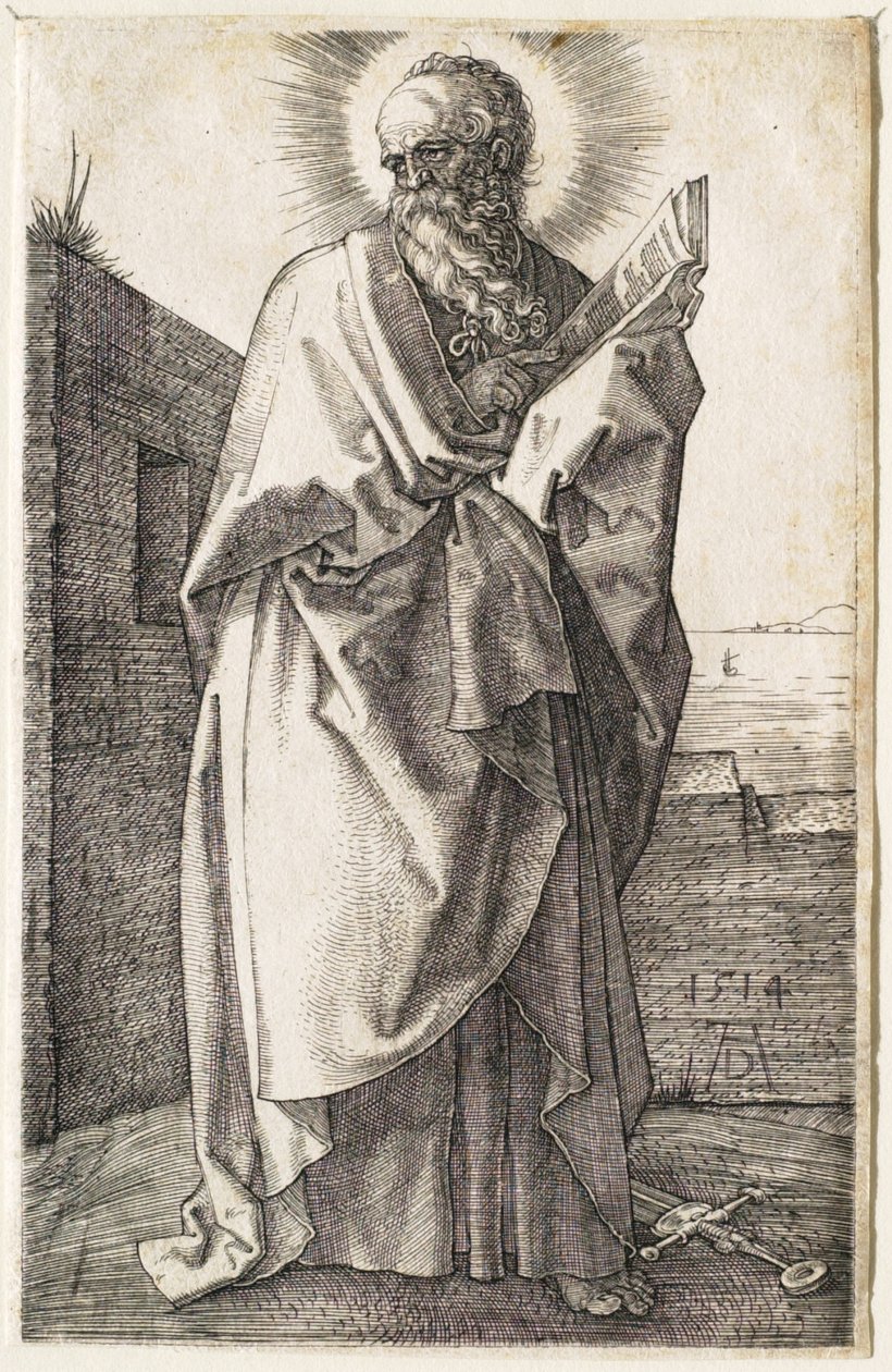 Pyhä Paavali tekijältä Albrecht Dürer
