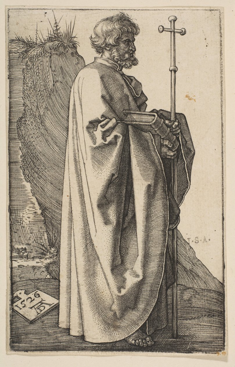 Saint Philip, 15231526. tekijältä Albrecht Dürer