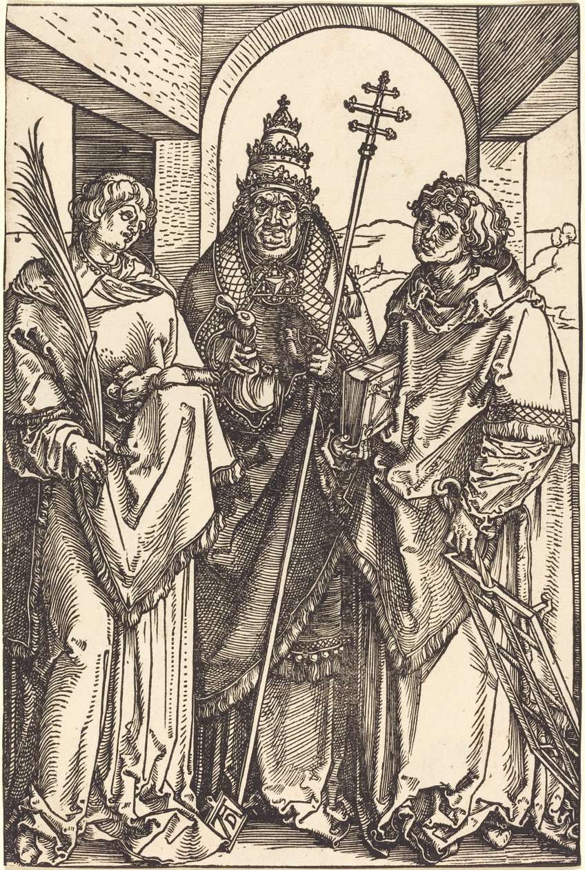 Sant Esteve, Sixt i Lawrence finlandès tekijältä Albrecht Dürer