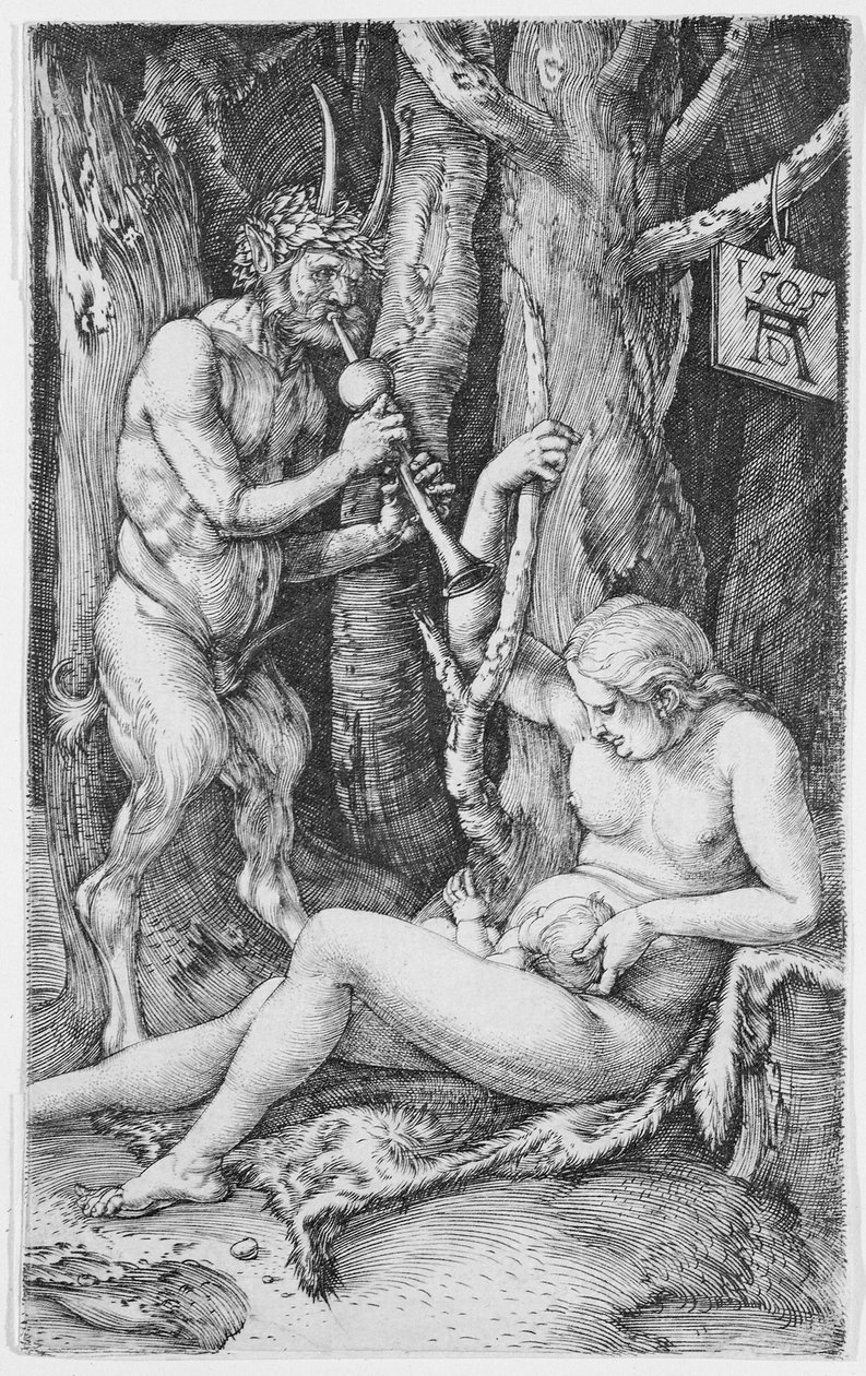 Satyr perhe tekijältä Albrecht Dürer