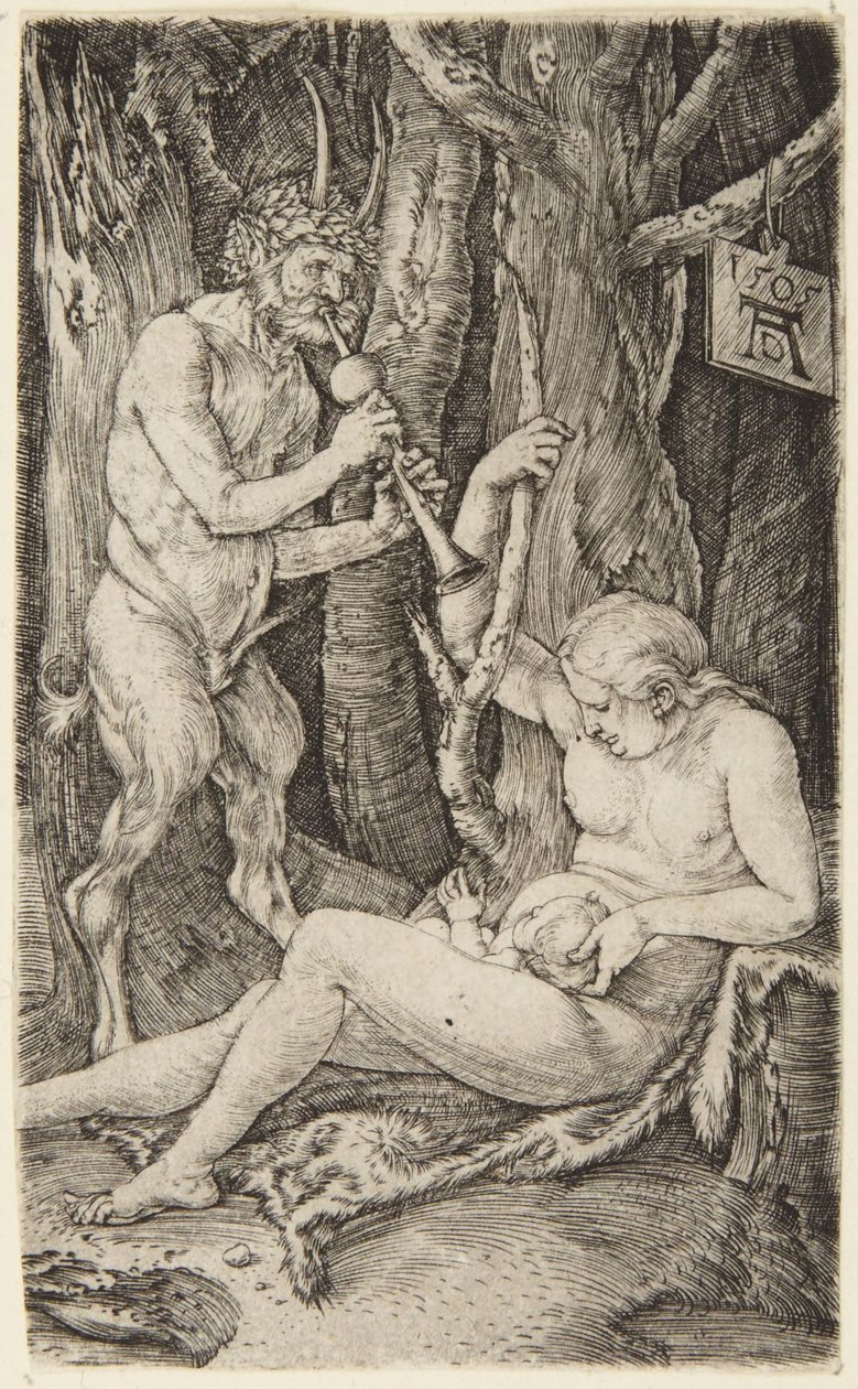 Satyyri perheineen tekijältä Albrecht Dürer