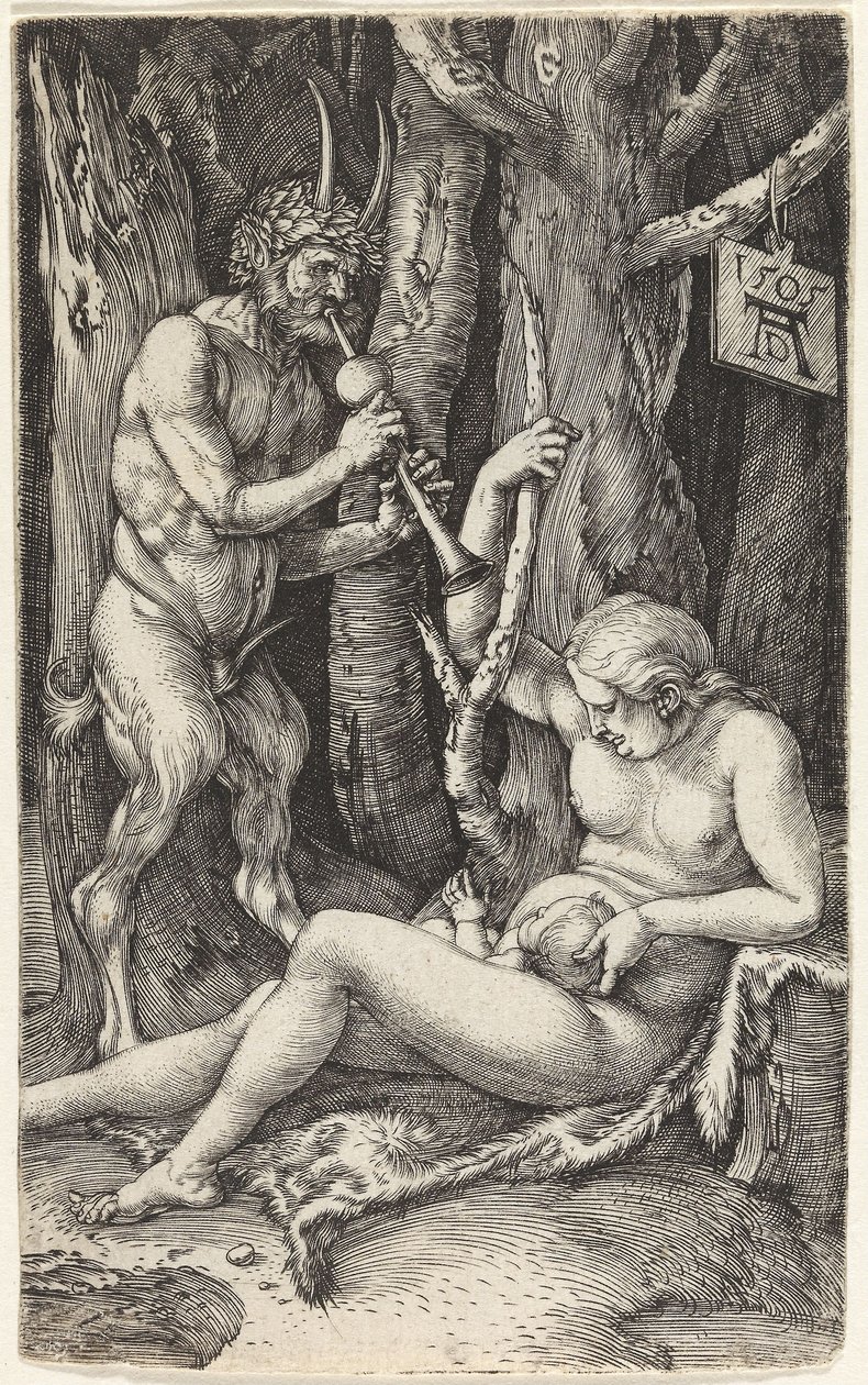 Satyy Perhe tekijältä Albrecht Dürer