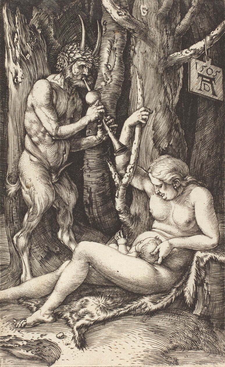 Satyr Family, 1505. tekijältä Albrecht Dürer