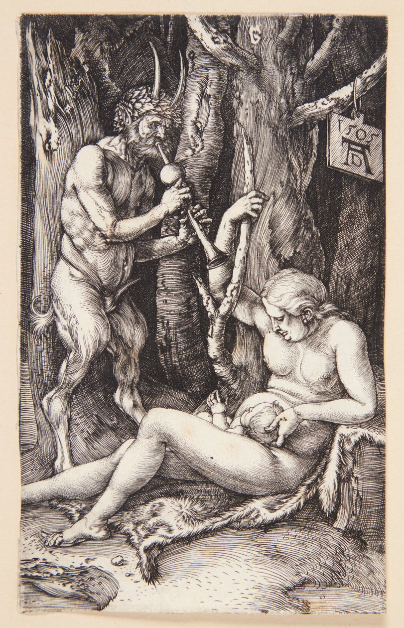 Satyyreiden perhe tekijältä Albrecht Dürer