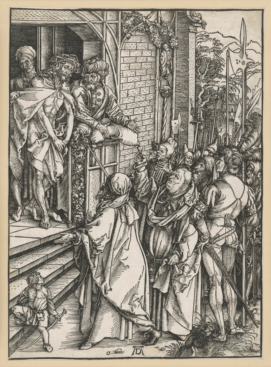 Kristuksen näyttäminen kansalle (Suuri passio) tekijältä Albrecht Dürer