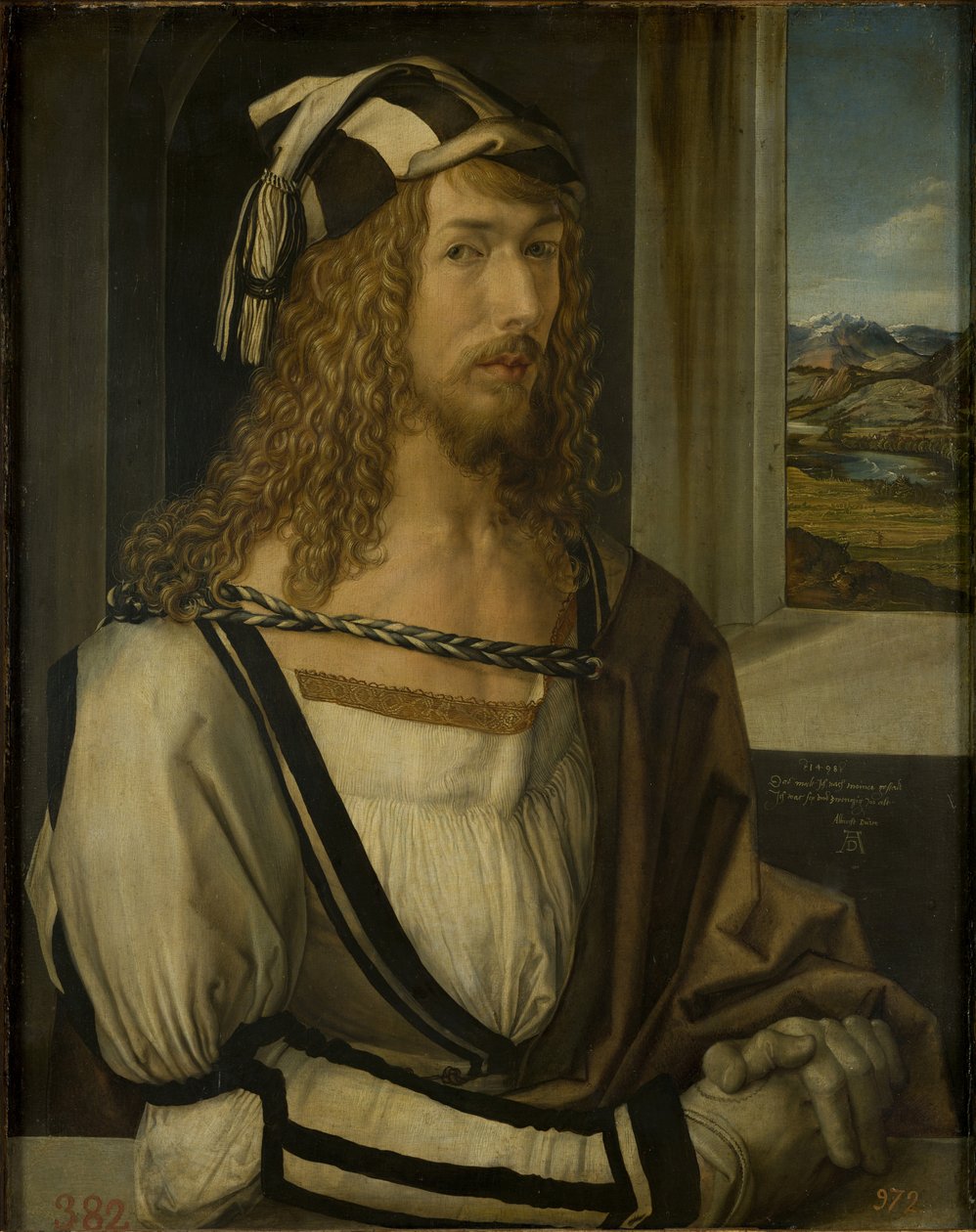 Omakuva tekijältä Albrecht Dürer