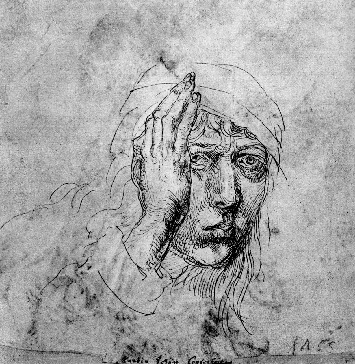 Omakuva siteellä, 1492, 1936 tekijältä Albrecht Dürer