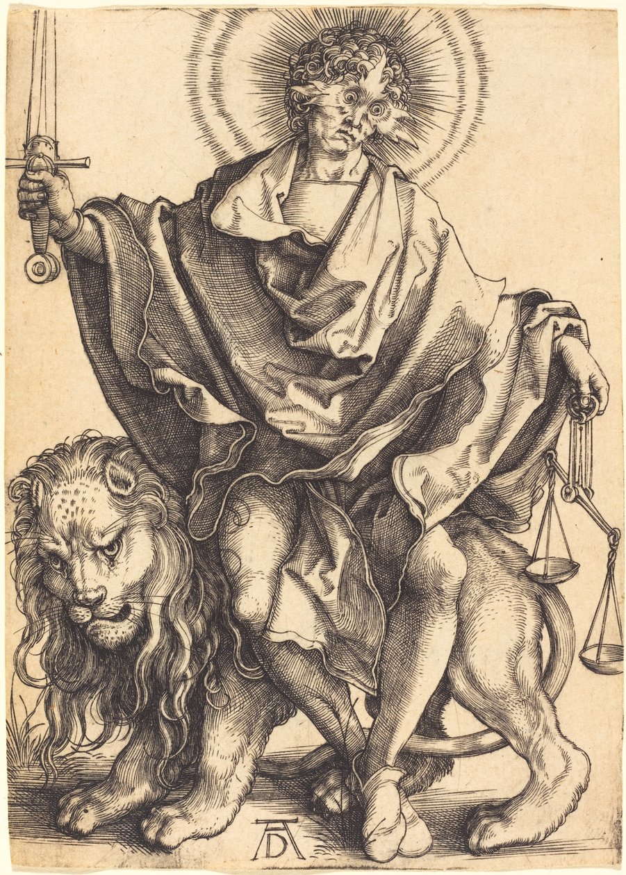 Vanhurskauden aurinko tekijältä Albrecht Dürer