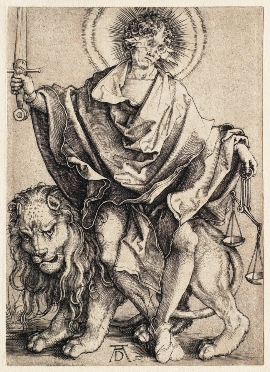 Oikeudenmukaisuuden aurinko tekijältä Albrecht Dürer