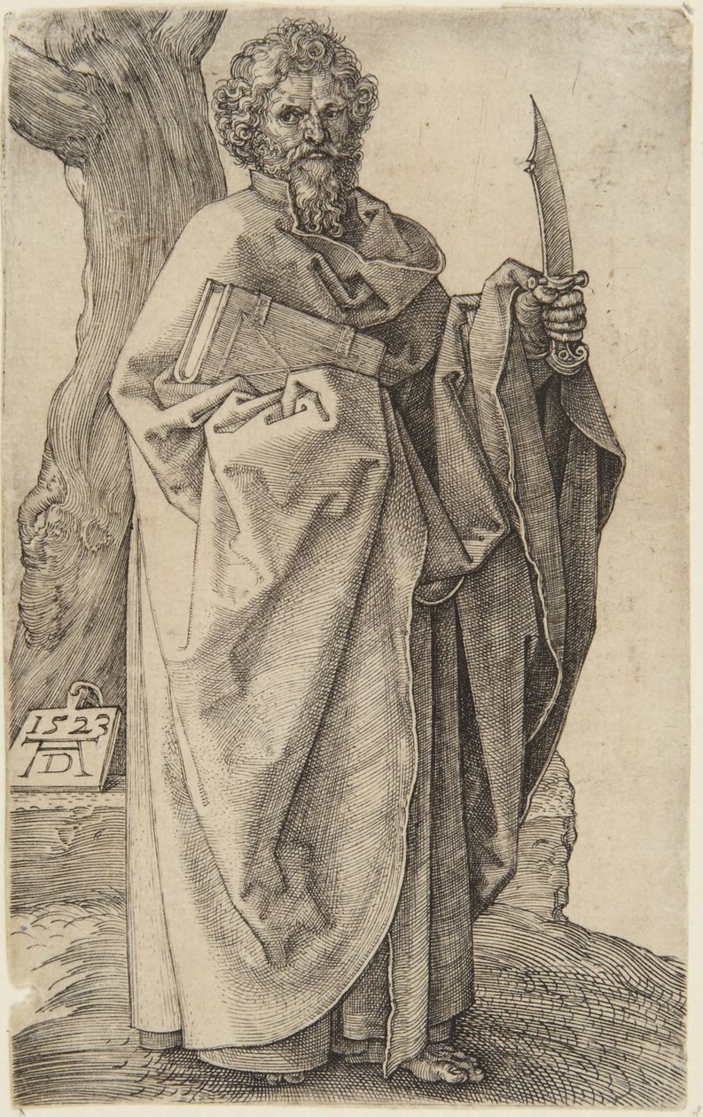 Pyhä Bartolomeus tekijältä Albrecht Dürer