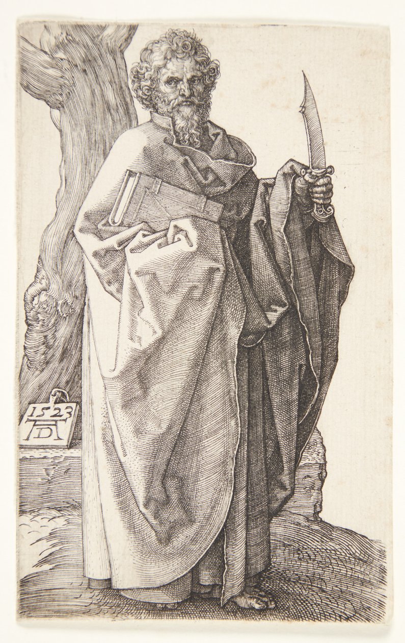 Pyhä Bartolomeus tekijältä Albrecht Dürer