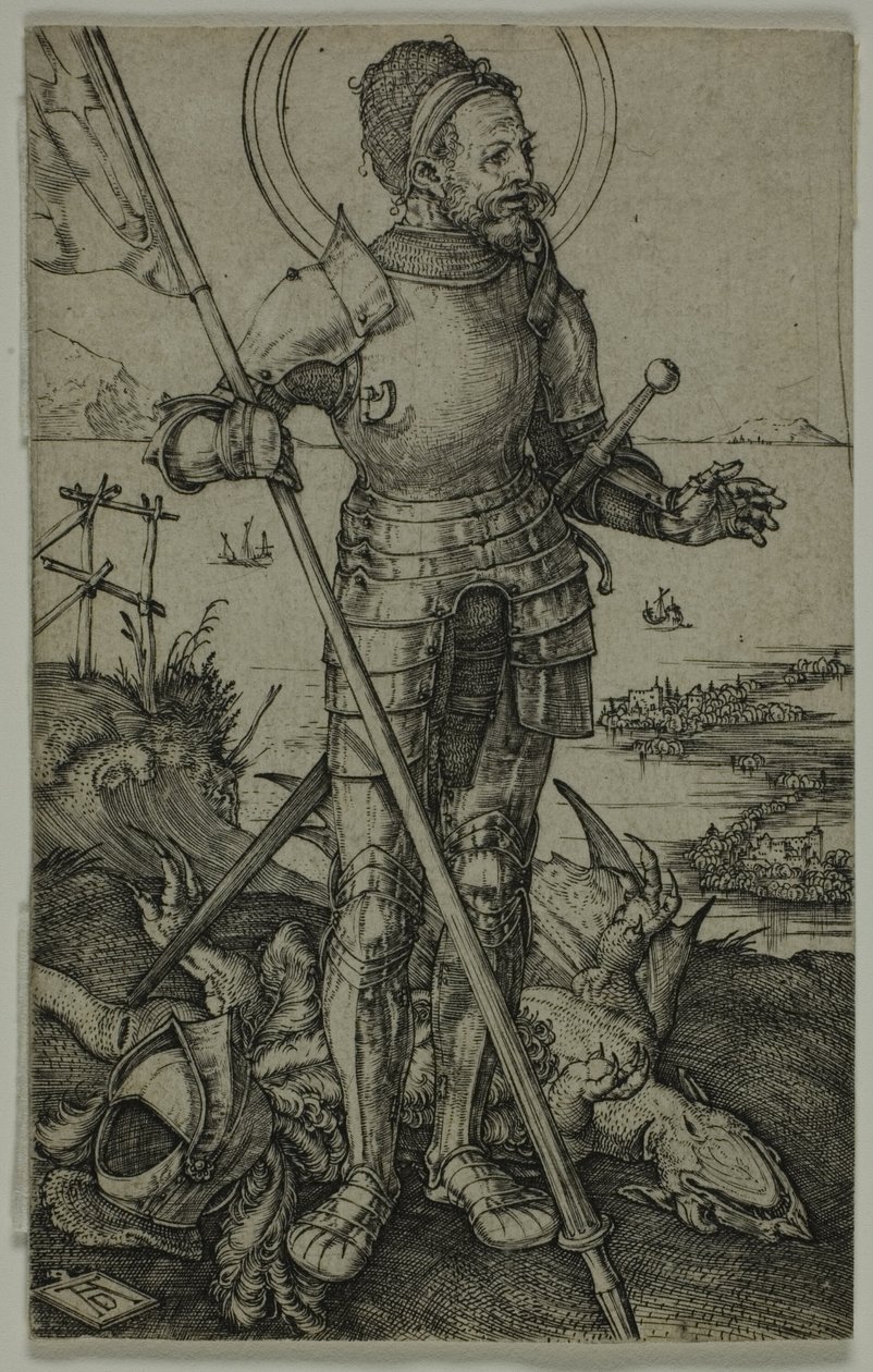 St. George jalkaisin tekijältä Albrecht Dürer