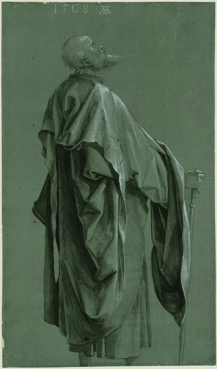 Seisova apostoli (Paavali tai Jaakob vanhempi) tekijältä Albrecht Dürer