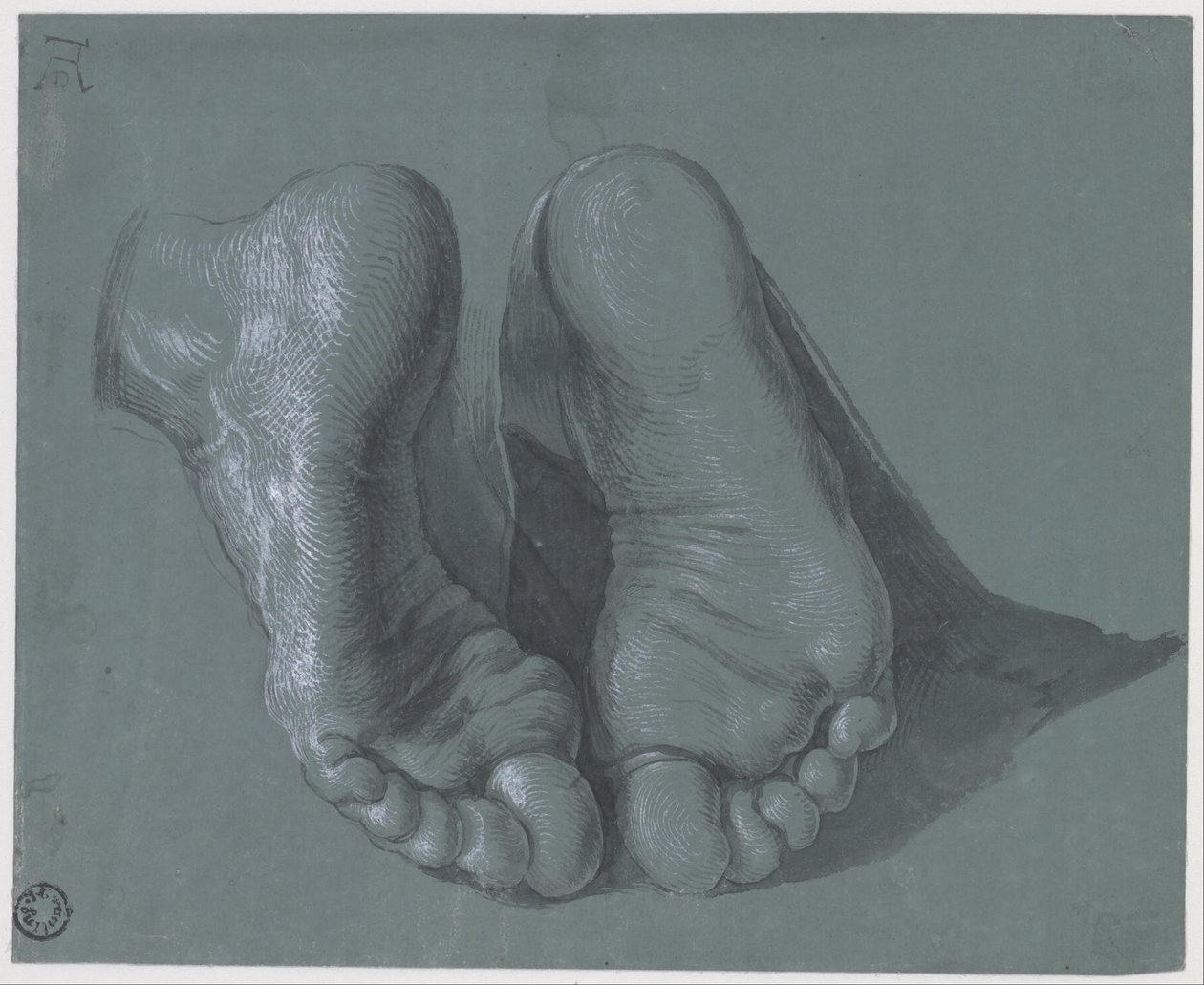 Kahden jalan tutkimus tekijältä Albrecht Dürer