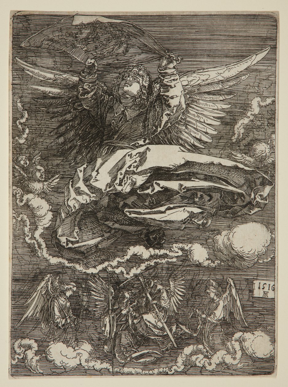 Enkelin levittämä hikiliina tekijältä Albrecht Dürer