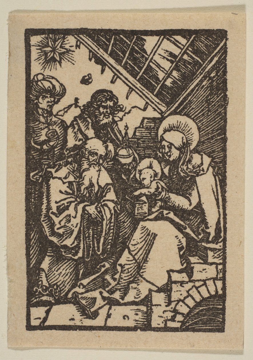 The Adoration of the Kings.n.d. tekijältä Albrecht Dürer