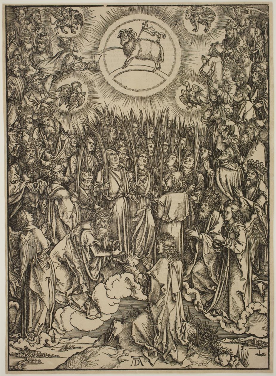 Karitsan palvonta tekijältä Albrecht Dürer