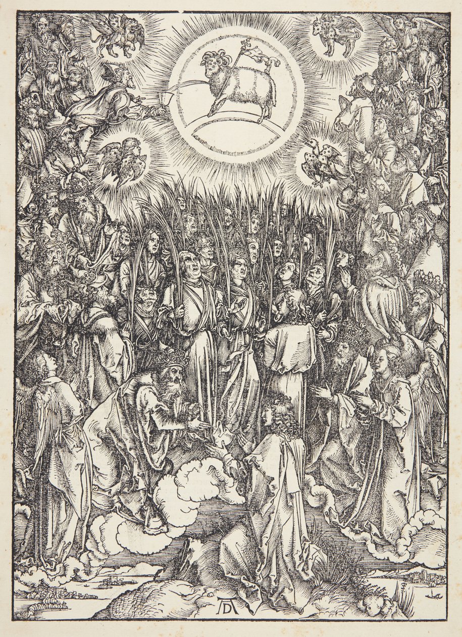 Karitsan palvonta tekijältä Albrecht Dürer