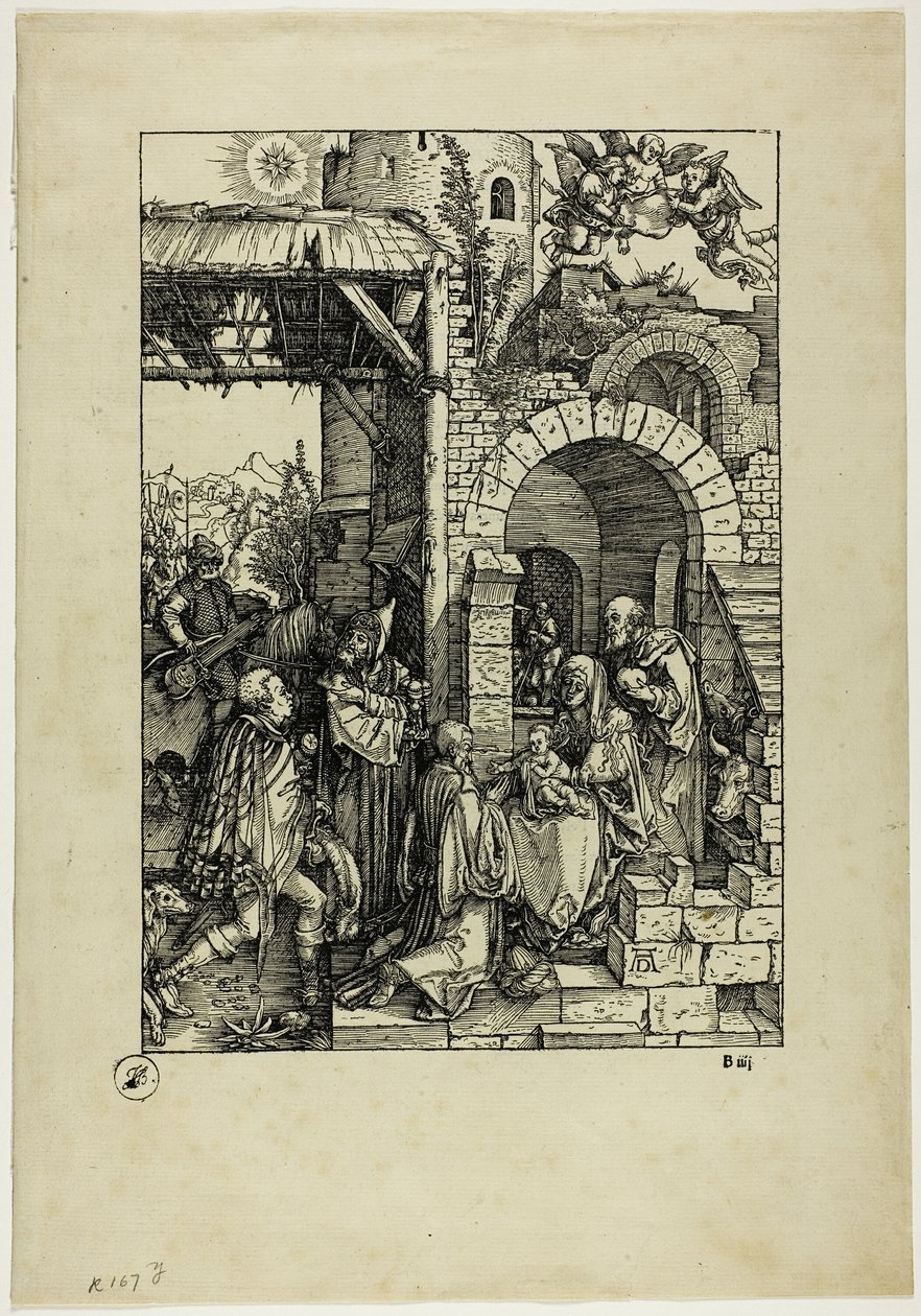 The Adoration of the Magi, neitsyen elämästä tekijältä Albrecht Dürer