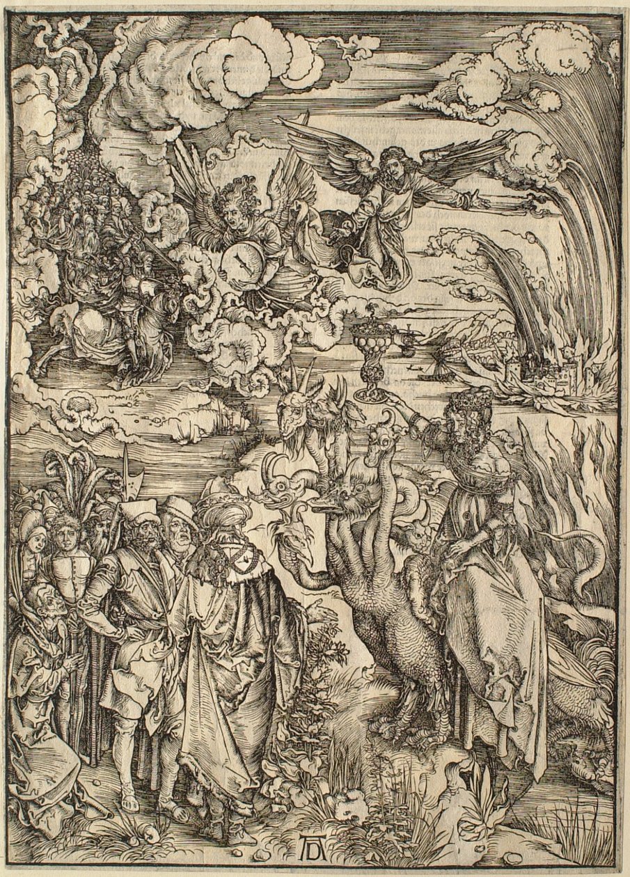 Ilmestyskirja: Babylonin portto tekijältä Albrecht Dürer