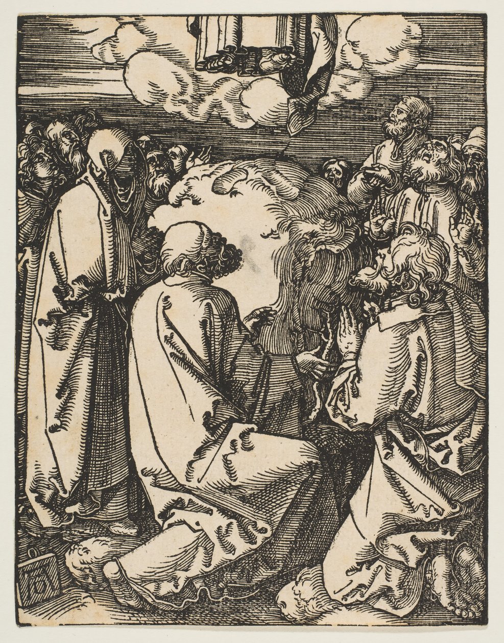 The Ascension, kirjasta The Small Passion, n. 1510. tekijältä Albrecht Dürer