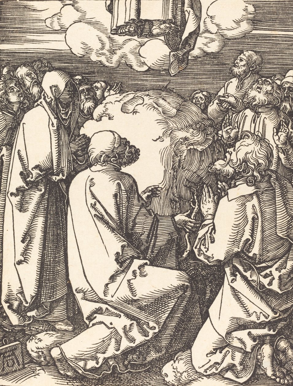 Ascension, luultavasti c. 15091510. tekijältä Albrecht Dürer