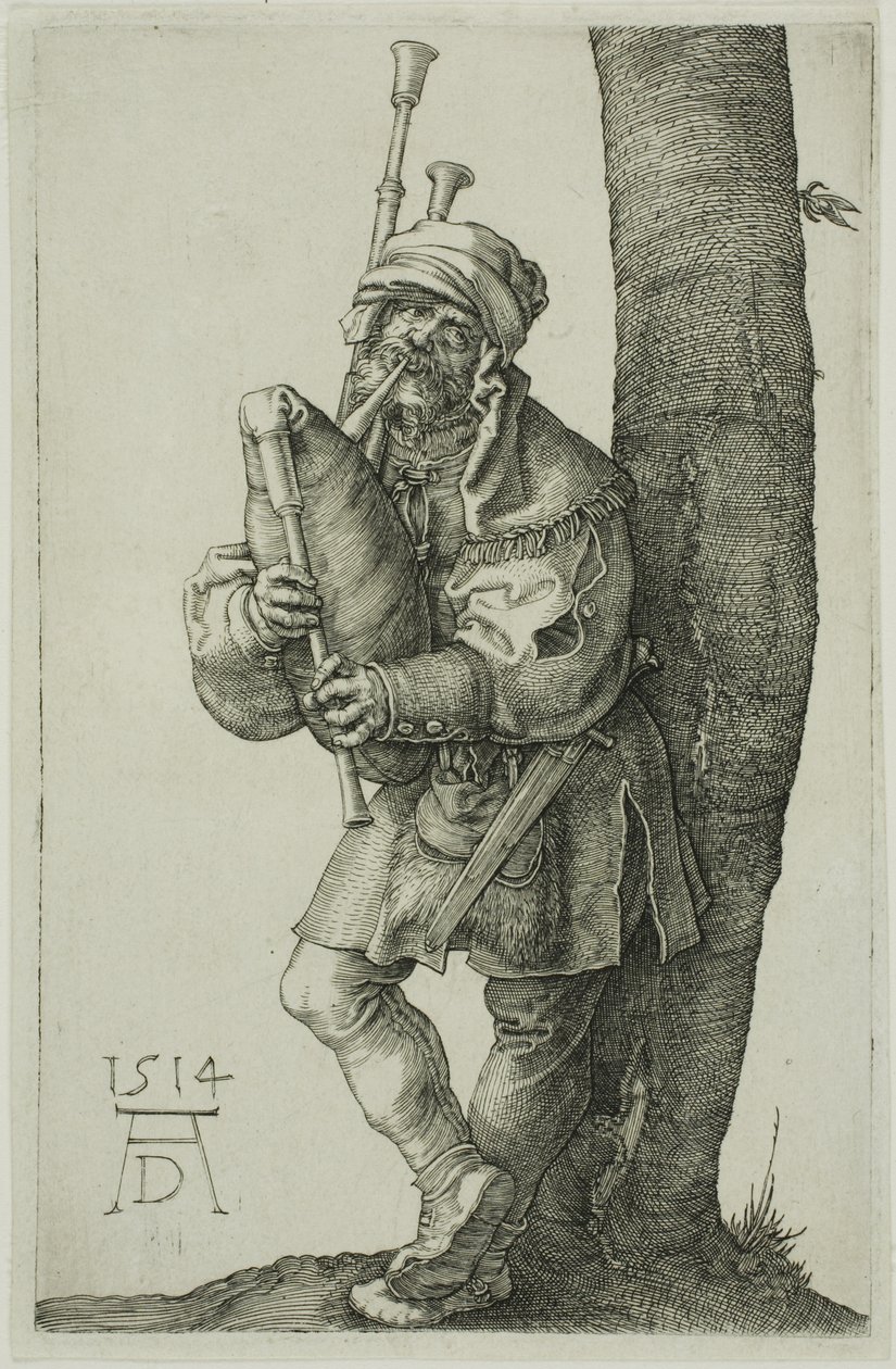 Bag-Piper tekijältä Albrecht Dürer