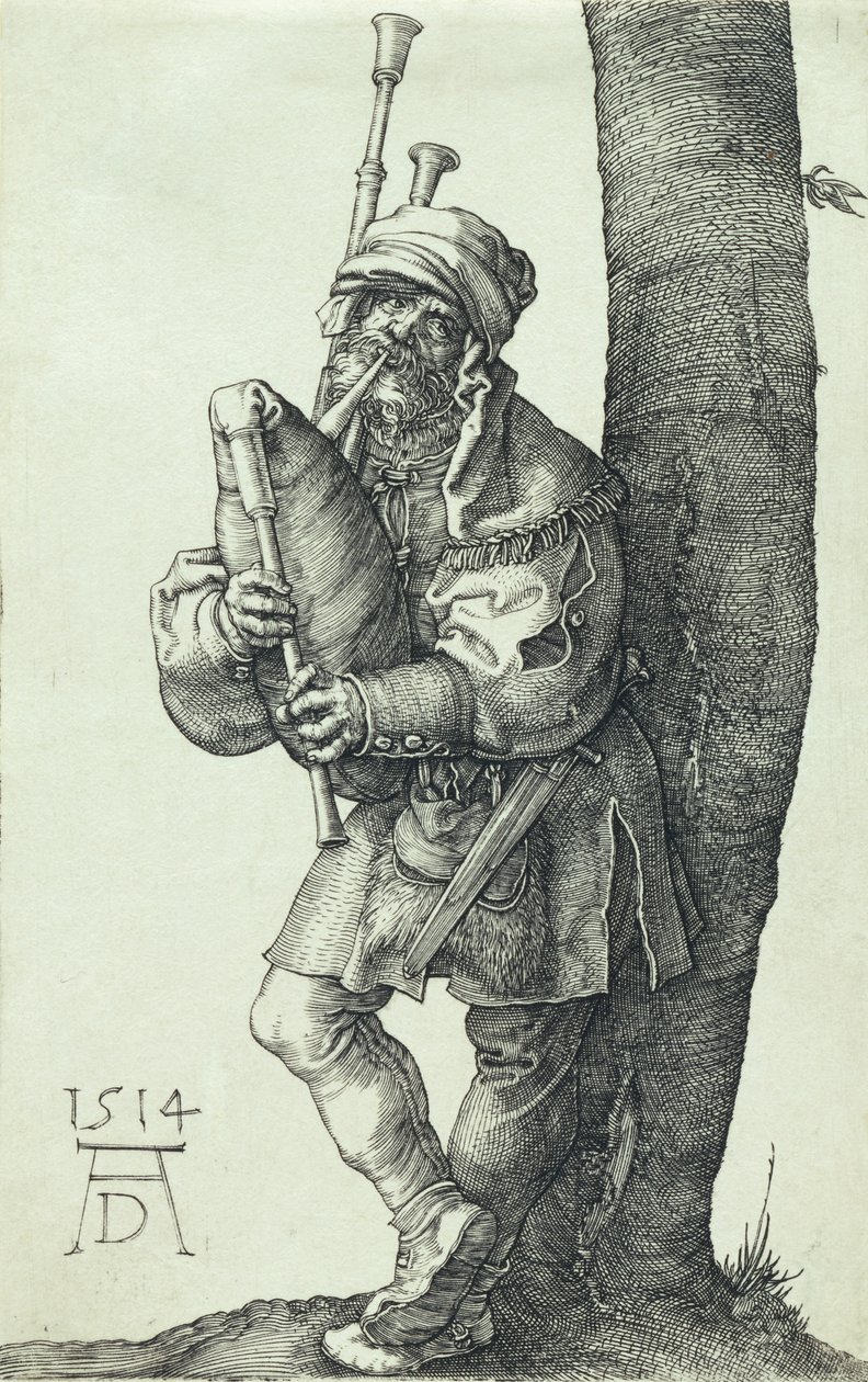 Säkkisäkki, 1514 tekijältä Albrecht Dürer