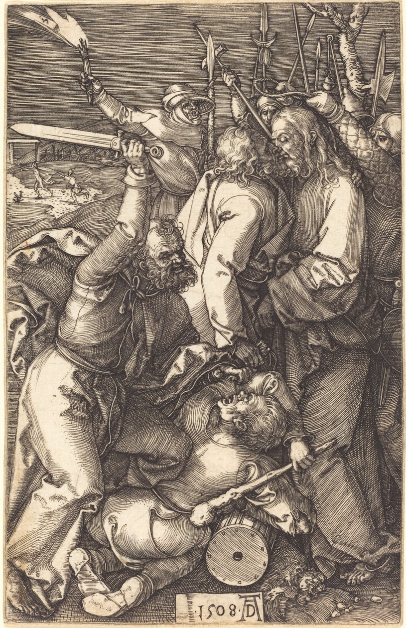 Kristuksen pettäminen tekijältä Albrecht Dürer