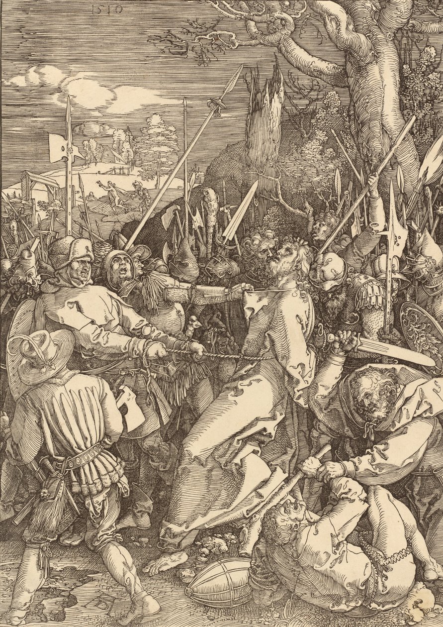 Kristuksen pettäminen, 1510. tekijältä Albrecht Dürer