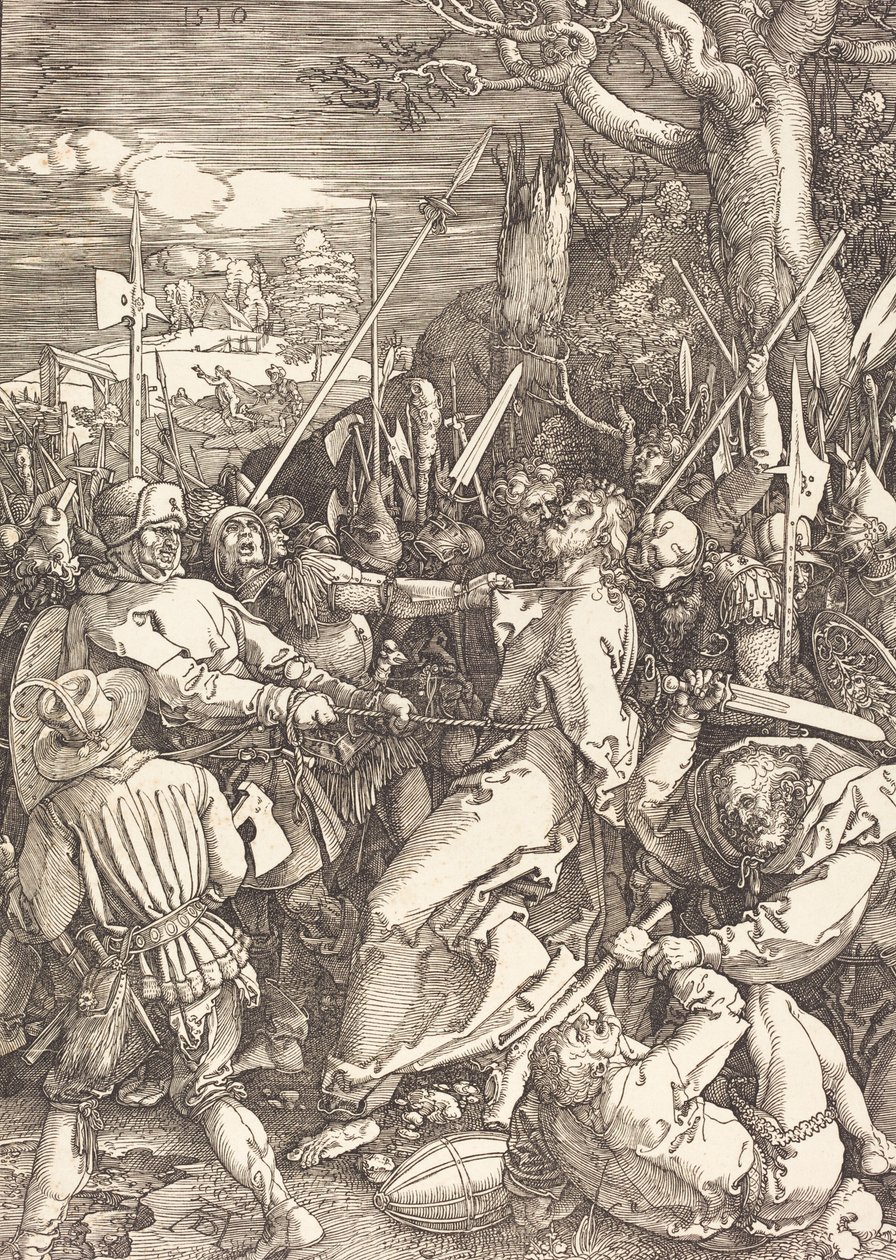 Kristuksen pettäminen, 1510. tekijältä Albrecht Dürer