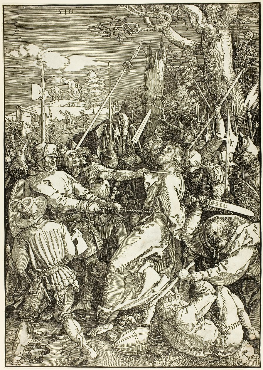 Kristuksen pettäminen, suuresta kärsimyksestä tekijältä Albrecht Dürer