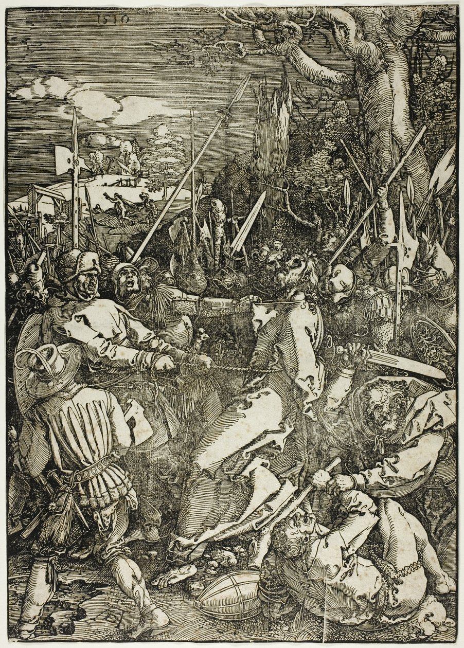 Kristuksen pettäminen, suuresta kärsimyksestä tekijältä Albrecht Dürer