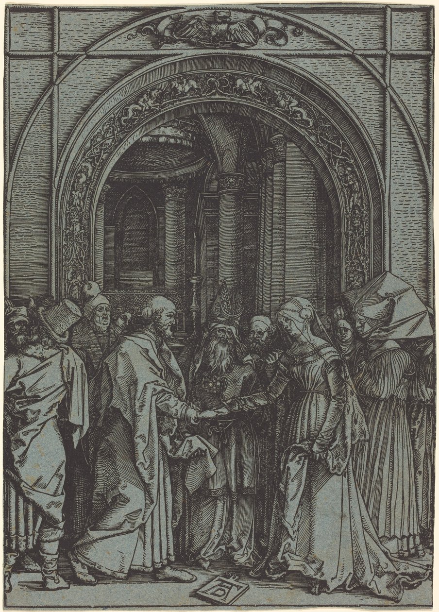 Neitsyt Marian kihlaus tekijältä Albrecht Dürer