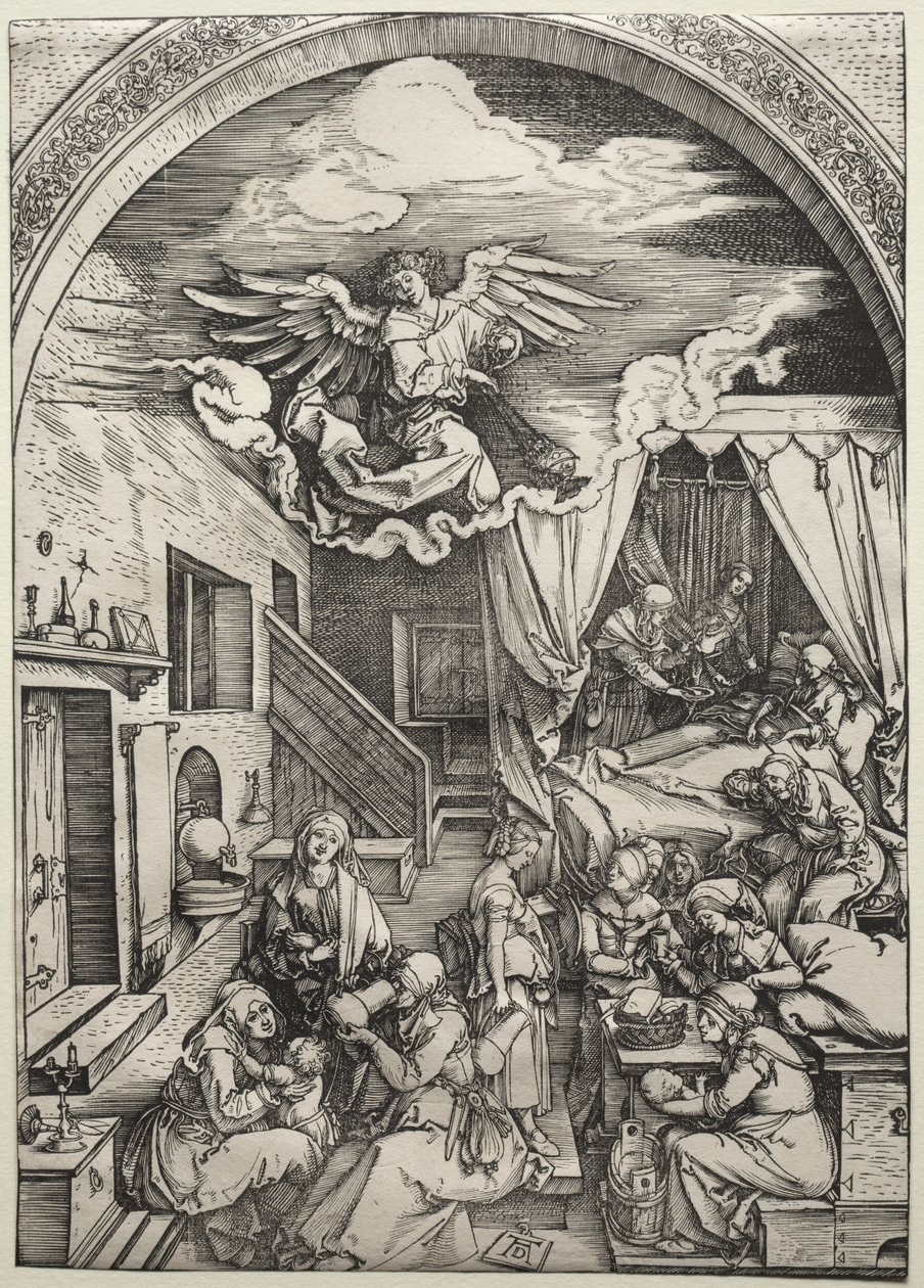 Neitsyen syntymä tekijältä Albrecht Dürer
