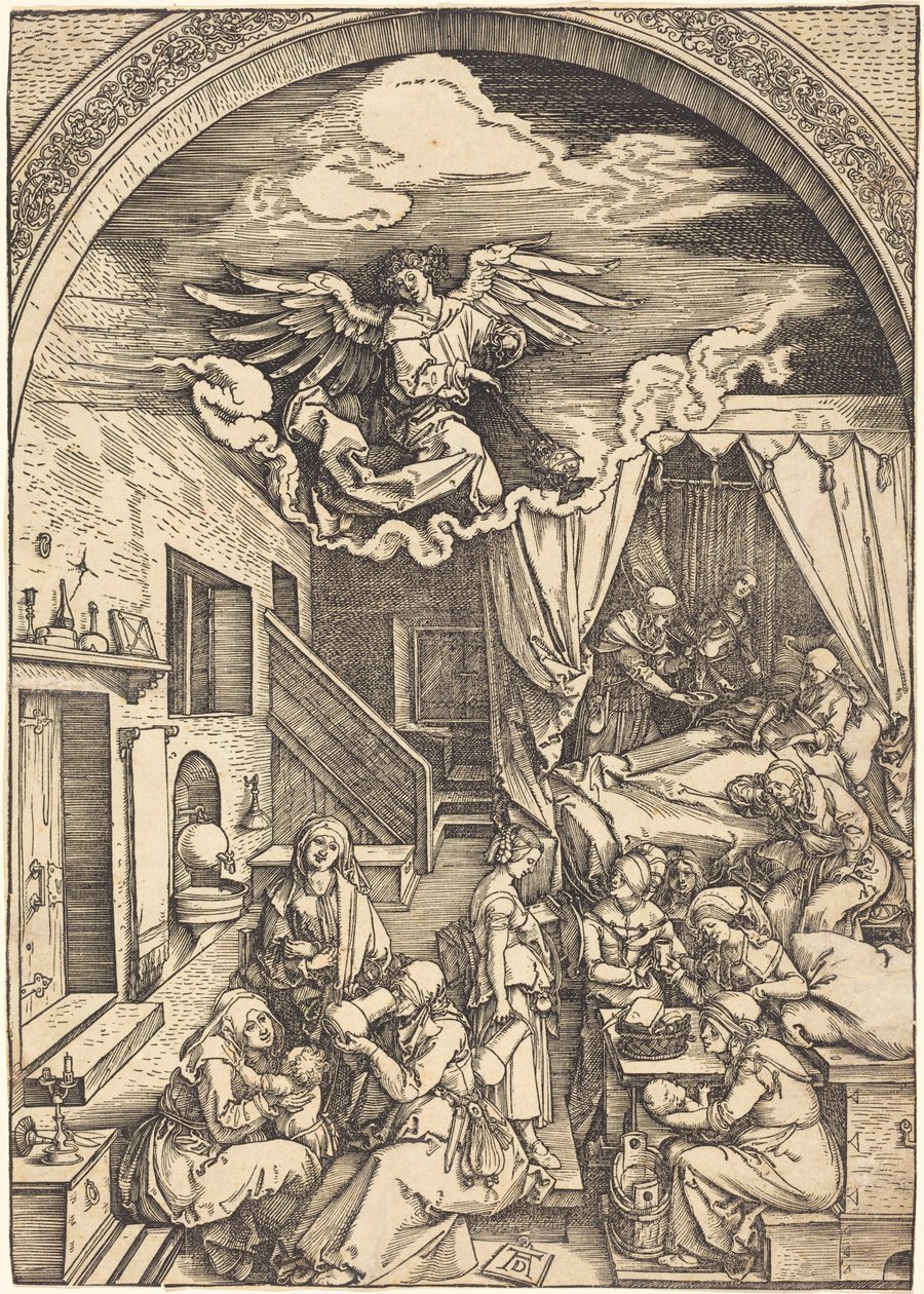 Neitsyt Marian syntymä tekijältä Albrecht Dürer