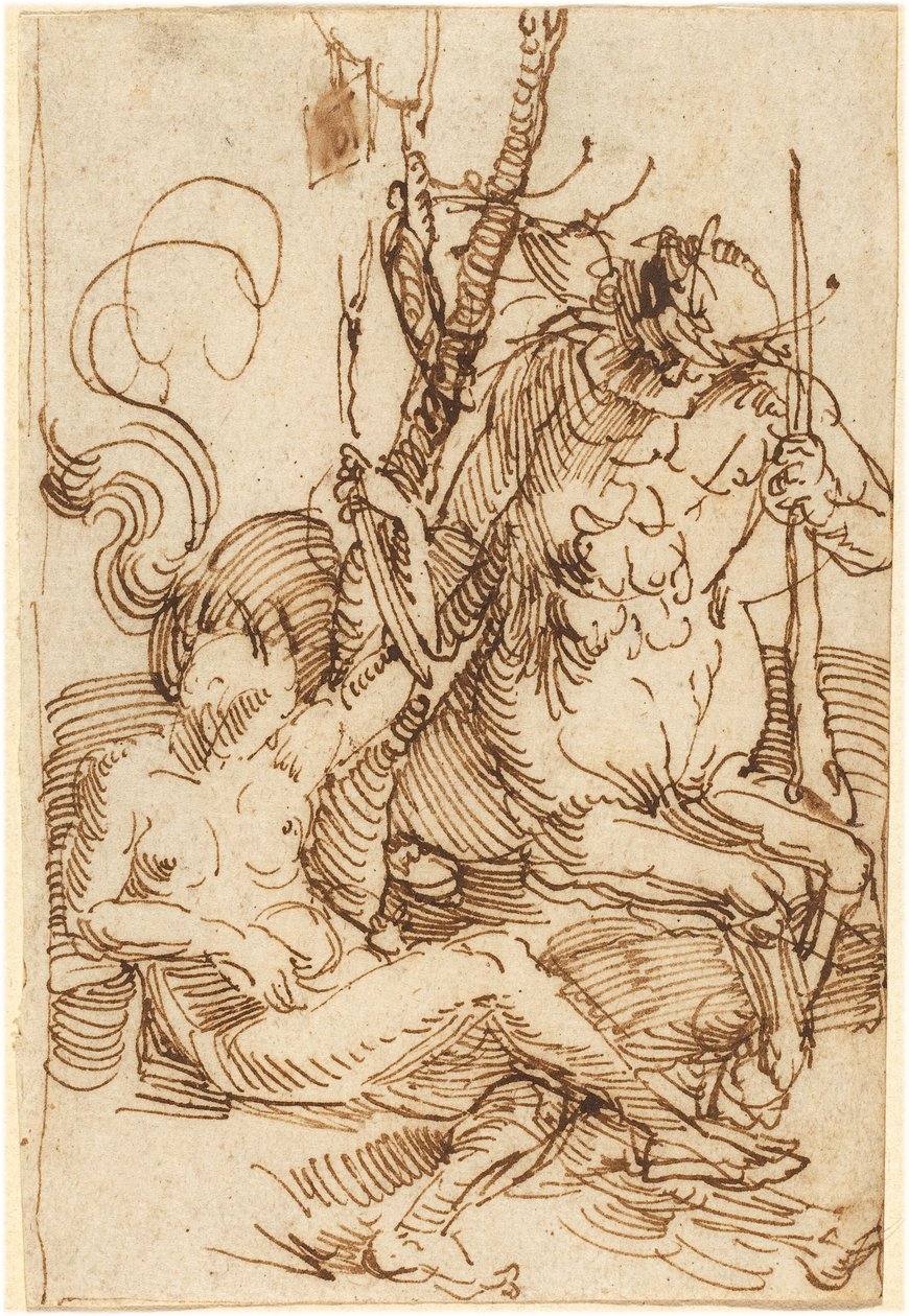 Kentaurien perhe tekijältä Albrecht Dürer